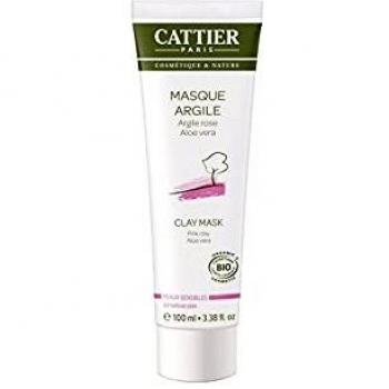 Cattier Pink Clay Mask Sensitive Skins Organic 100ml