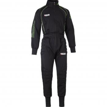 Derby Star Niños Basic Pro Portero Mono, Otoño-Invierno, Infantil, Color Negro, tamaño 140
