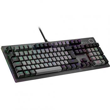 Teclado Gaming USB QWERTZ Alemán Cooler Master CK352 Negro y Gris