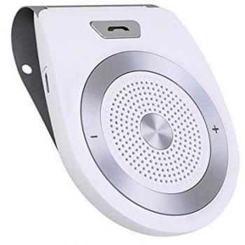 Aigoss Bluetooth 4.1 Manos Libres Coche Kit, AUTO POWER ON con Sensor de Movimiento Integrado para la Visera GPS y A2DP, Música, Conectar dos Teléfonos