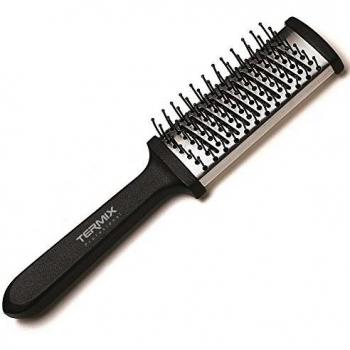 Termix Cepillo térmico plano pequeño- Cepillo profesional plano para desenredar que aporta un efecto ultra liso al cabello- Disponible en dos tamaños.