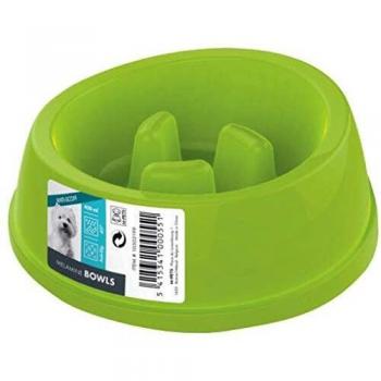 MPETS High-Back Slow-Down - Cuenco de melamina para Perro