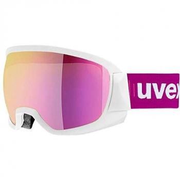 Uvex Adultos Contest FM Gafas de esquí, White Mat, One Size