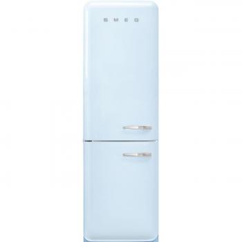 Smeg FAB32LPB5 Frigorífico Combi No Frost Retro Años 50 Azul Celeste Bisagra Izquierda Clase D 1.96m Envío Gratis