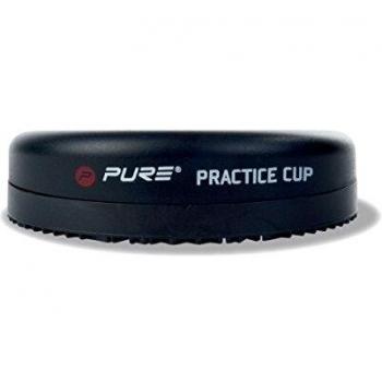 Pure2Improve P2I100350 Taza de Práctica, Unisex-Adult, Negro, Talla única