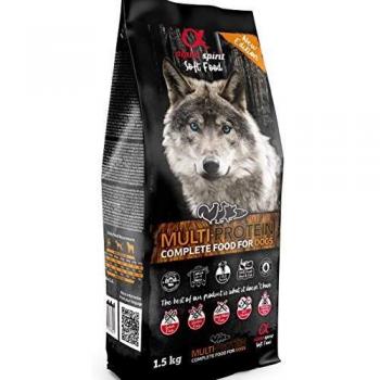 ALPHA SPIRIT Multiprotein Complete Semi-Moist Dog Food - 1.5kg bag