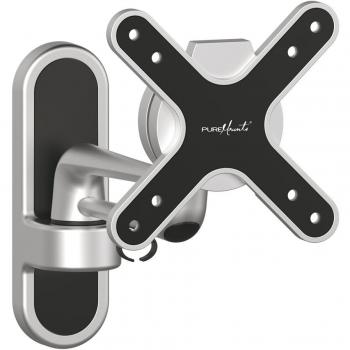 PureMounts PM-Style-23 - Soporte de pared para televisores de pantalla plana de hasta 71cm/ 28''/ VESA 100