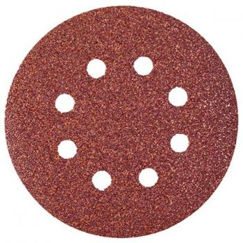 Klingspor Disco Abrasivo Autoadhesivo 125mm PS18EK Grano 180 GLS5 8 Orificios/50 Unidades