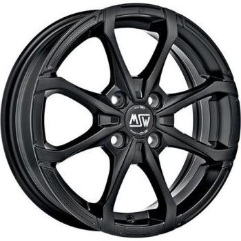 Llanta MSW X4 5.5x14 ET40 4x100 MATT BLACK