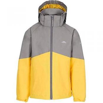 Trespass MCJKRATR0010-STG-7/8 Chaqueta impermeable para niños, gris tormenta, años, Storm Grey, 7-8 anni