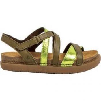 Sandalias de piel multicolor Art 1714 para mujer