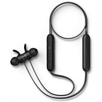 Auriculares Intrauditivos Bluetooth Philips TAT1205BK con Micrófono, Color Negro
