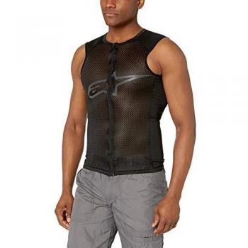 Alpinestars Chaleco de protección Paragon Plus para hombre, Hombre, AP65091910M, negro, M
