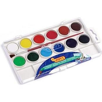 Jovi-724987 Estuche Acuarelas, Multicolor