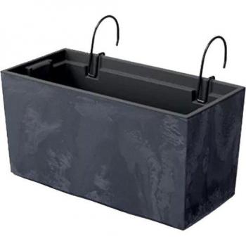 Maceta URBI CASE BETON EFFECT W Terracota 395x185x195