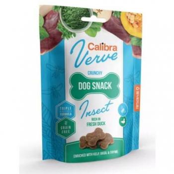 Calibra Snack VerveCrunchy de Insectos y Pato Fresco para Perros - 150 GR