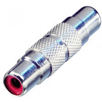 Adaptador RCA Doble Macho Rean AV NYS355 - Conexión Cinch de 2 Pines