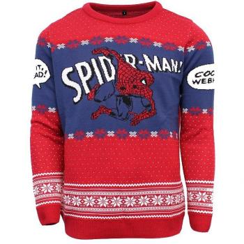Official Spider-Man 'Cool It Webhead' Christmas Jumper/Ugly Sweater - UK L/US M