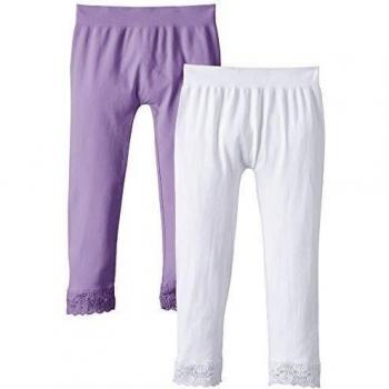Leggings para niñas color violeta Luigi di Focenza