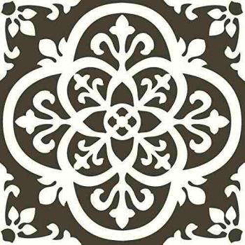 Wallpops FP2942 Azulejos de Suelo, Gris