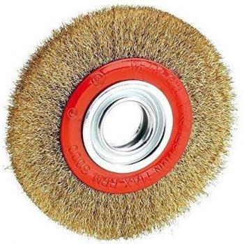 Alyco 197606 197606-Cepillo metálico Circular 200 mm para esmeriladora
