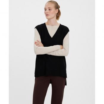 Chaleco de punto Vero Moda para mujer con cuello pico