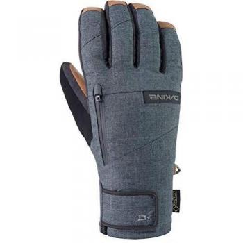 Dakine 10002533-CARBON-S Mens Carbon Leather Titan Gore-Tex Short Cuff Small Gloves
