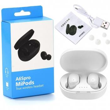 Auriculares TWS Inalámbricos Bluetooth Mini Deportivos con Caja de Carga y Cancelación de Ruido para Todos los Teléfonos Inteligentes y Relojes