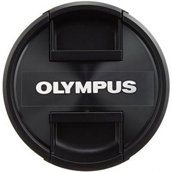 Tapa de Objetivo Olympus LC-62F para Lentes de 62mm, Compatible con M.Zuiko 25mm f1.2 PRO y M.Zuiko 12-40mm ED, Color Negro