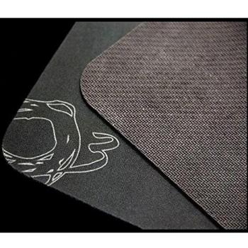 Alfombrilla Gaming Ozone Boson - Diseño gamer - Perfecto para iniciarse - Ergonomica, Microfibra, Antideslizante, Negro