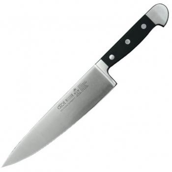 Cuchillo cocinero Güde Alpha 26 cm con mango de madera y hoja de acero inoxidable