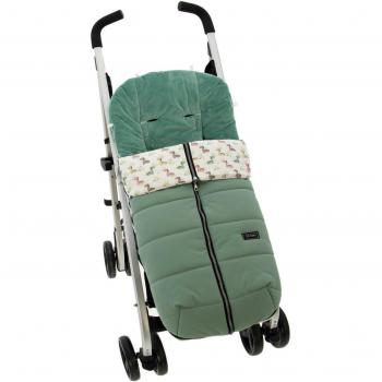 Saco universal para silla de paseo Rosy Fuentes - características: diseño versátil, adecuado para sillas de paseo ligeras, material suave y acolchado, fácil de colocar y quitar, lavable a máquina, compatible con la mayoría de los