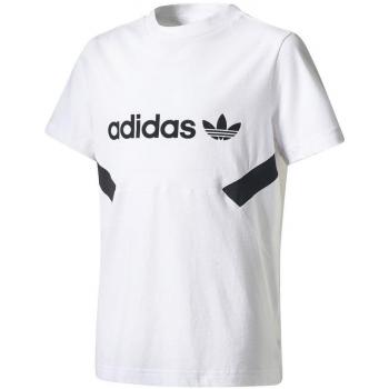 adidas J TRF FT Tee Camiseta, Niños, Blanco / Negro, 152
