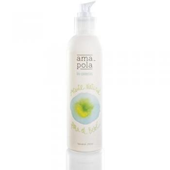 Aceite Natural para Bebés 250 ml Amapola Biocosmetics - Hidratación y Nutrición para la Piel Delicada del Bebé - Ingredientes Ecológicos, Naturales y Veganos