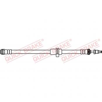 Latiguillo de freno flexible QUICK BRAKE 32.353