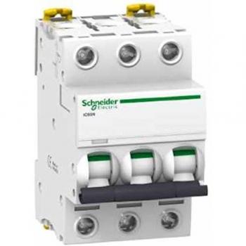 Schneider Electric A9F75332 Interruptor Automático Magnetotérmico Ic60N, 3P, 32A, Curva D