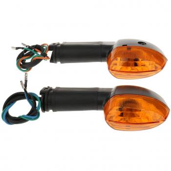 Gazechimp 1par LED Luz de Señal de Motocicleta Bombilla de Indicador de Intermitente Ajuste para Yamaha YZF R1 R6 FZ1 FZ6 - Naranja