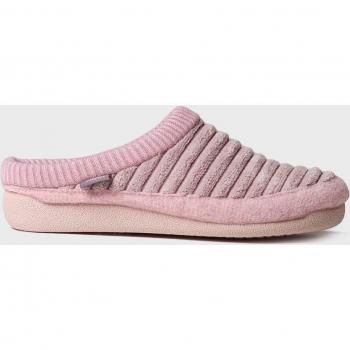 TONI PONS MALU-OD Zapatillas de casa destalonadas para señora, pantuflas planas, suela antideslizante, fieltro, babuchas de tela