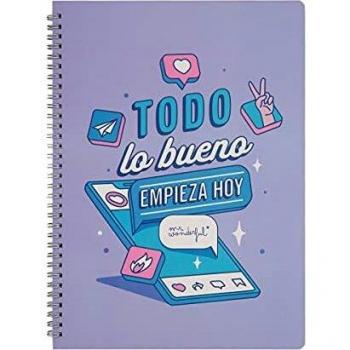 Libreta - Todo lo bueno empieza hoy