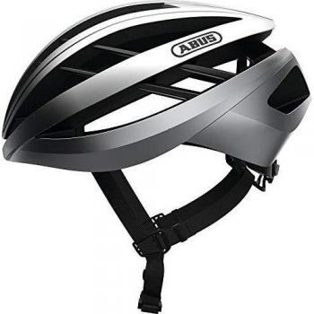Abus Aventor Road Bike Helmet Gleam Silver Size S (51-55 cm)