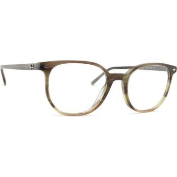 Ray-Ban Elliot 0RX5397 8255 50 Men's Eyeglasses Brown Size 50 - Frame Only - Blue Light Block Available