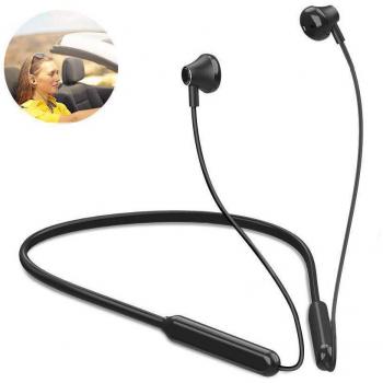 Auricular Bluetooth con micrófono para Deportes-Auricular inalámbrico con Bluetooth V5.0, Meilo