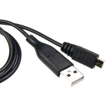 BA5I5 cable USB corto solo 30 cm de largo para Nokia 3710 fold y 6600 fold
