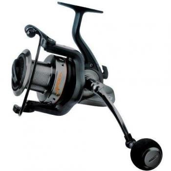 Quantum Stationärrollen Frontbremsrollen Radical Big Pit II 870 FD - Carrete de pesca de arrastre, color multicolor