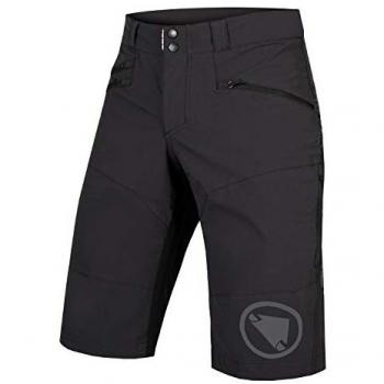 Endura Pantalones Cortos Singletrack II Negro XXL sin badana para ciclismo hombre