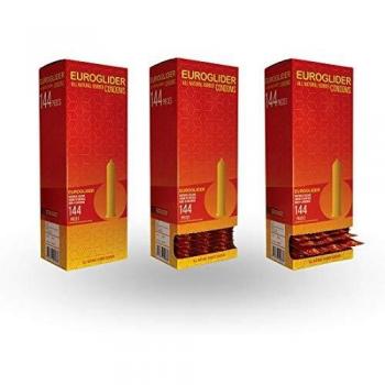 PRESERVATIVOS EUROGLIDER 144PCS