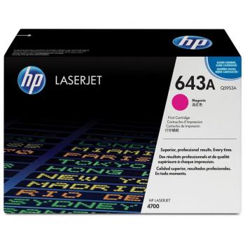 Cartucho de tóner HP 643A Magenta