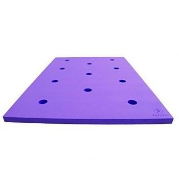 Tapiz Flotante con Agujeros para Churros Leisis Morado 150x100x4 cm