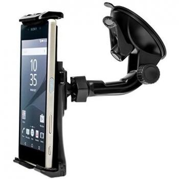 360 ° Soporte de coche soporte Cuna Ajustable con Ventosa Parabrisas Para Sony M5/Z5/Z3 +/M4/Z3/Compact