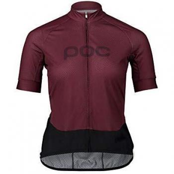 POC Camiseta de Manga Corta para Mujer con Logotipo de W's Essential Road, Mujer, Camiseta, PC532938358LRG1, Propylene Red/Dk Propylene Red, Large